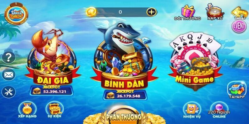 Minigame bắn cá SV388 mang đến nhiều phần thưởng